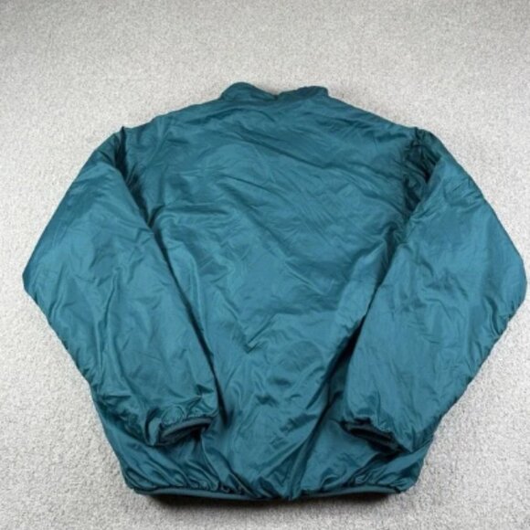 Vintage Patagonia Puff Ball Jacket USA Blue 1/2 Zip Large - Picture 7 of 7